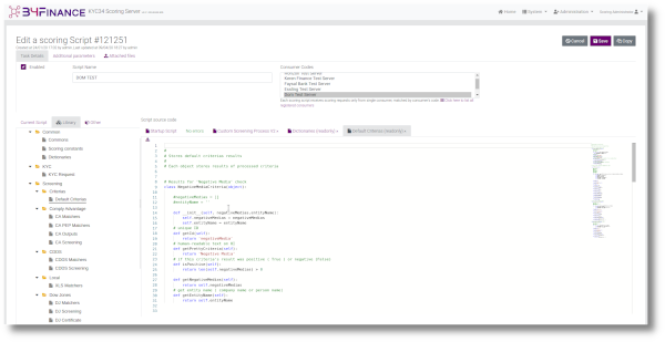 Click to open project details