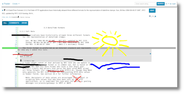 Click to open project details